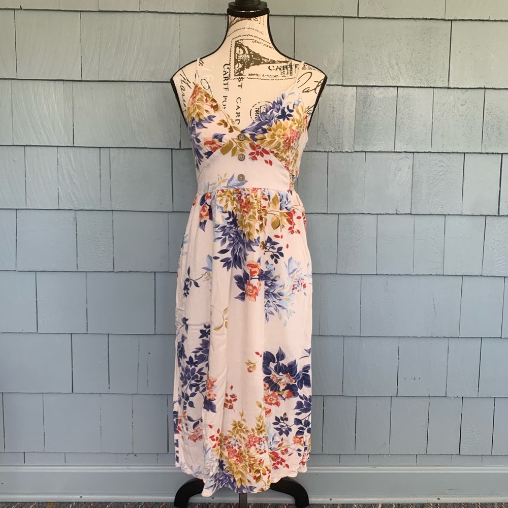 One Clothing Midi Floral Dress